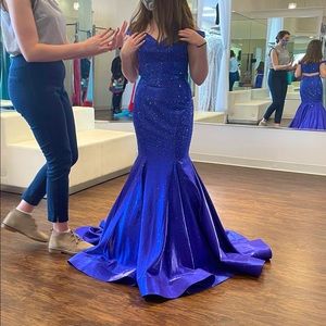 prom dress only wore once been in bag ever since